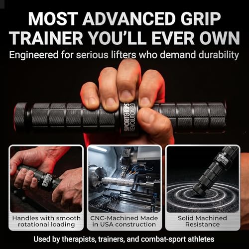 Sportgrips Sidewinder Revolution 2.0 Adjustable Grip Trainer, USA Made