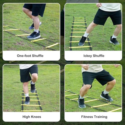 Training Ladder Portable Sports Equipment with Carry Bag - color: 5 meters
