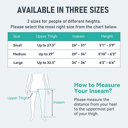 QUINEAR Air Compression Recovery System, Professional Sequential Device for Massage Therapy, Foot and Leg Recovery Boots to Improve Circulation for Athletes, FSA-HSA Eligible (Large)