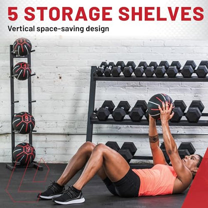 Lifeline Fitness Medicine Ball Set - Total Body Strength and Stability Training - Non-Slip, Light Bounce - Textured Surface - Durable - Home Gym Exercise Equipment