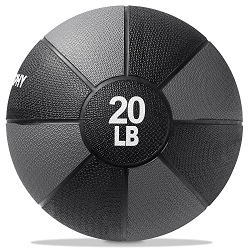 Philosophy Gym Medicine Ball - Weighted Fitness Non-Slip Ball