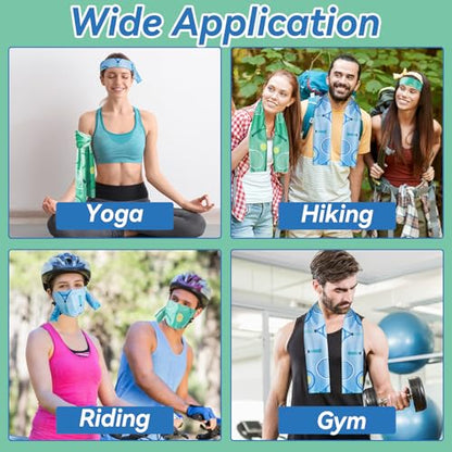 30 Pcs Tennis Cooling Towels for Neck and Face 40 x 12 Inch Tennis Sports Team Gifts Workout Ice Towels for Gym Sweat Microfiber Breathable Chilly Bulk Neck Wraps for Athletes Camping Travel Yoga - style: Tennis
