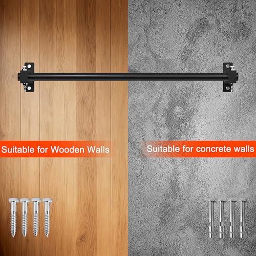 Wall Mount Pull Up Bar, Fits 16", 24" & 32" Studs, Supports 500 Lbs