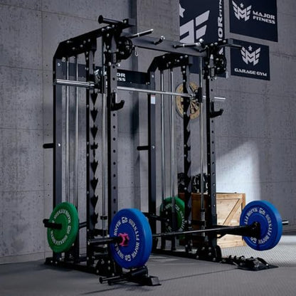 All-in-One B52 Standard Home Gym Smith Machine | with Power Rack, Cable Crossover, Dual Pulley System, Landmine, and Multi-Grip Pull-Up Bar – Heavy-Duty Fitness Equipment