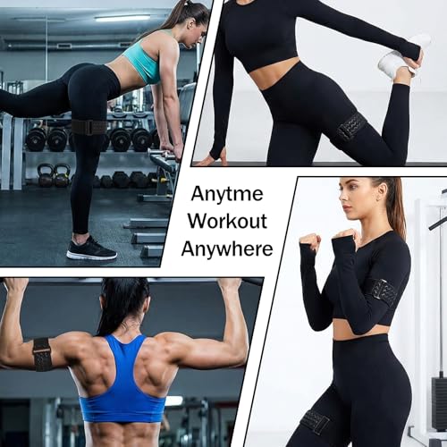 2PCS Blood Flow Restriction Bands BFR Occlusion Bands for Women Glutes Exercising Legs Butt Hip Building Workouts Squat Thigh Fitness