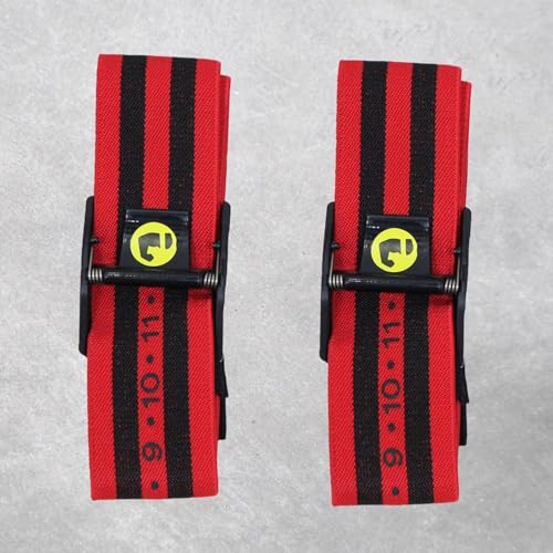Blood Flow Restriction Bands for Women & Men, Booty Bands for Buttock Building, Occlusion Training Straps for Glutes, Hips & Legs to Increase Muscle Mass, Fitness Resistance Bands for Home Workouts