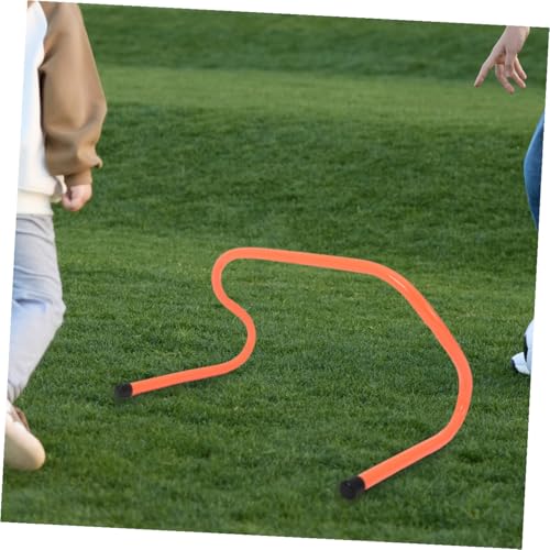 4pcs Plastic Agility Hurdles 15cm Height Speed Training Equipment for Football Basketball Youth Sports Conditioning and Track Practice