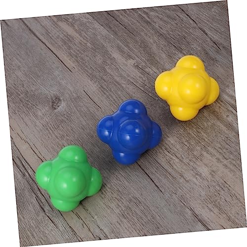 Happyyami Baseball Agility Reaction Ball Hexagonal Shaky Ball Toy for Hand-Eye Coordination Reflex Training