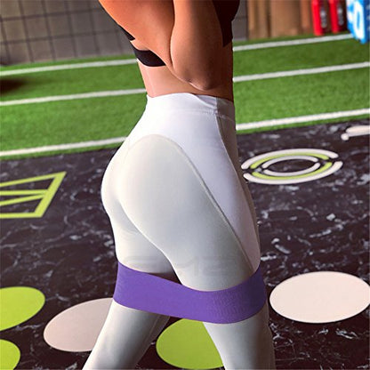 Resistance Hip Band, Non-Slip Elastic Cotton Resistance Exercise Band, Home Fitness Equipment for Glutes Butt Peach Booty Workout, Leg Stretching Warming Up Training Circle, with Carry Bag