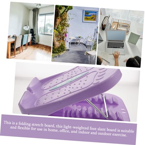 1pc Portable Incline Board for Leg Exercise Calf Stretching Tool Foot Ankle Stretch Board Home Gym Equipment