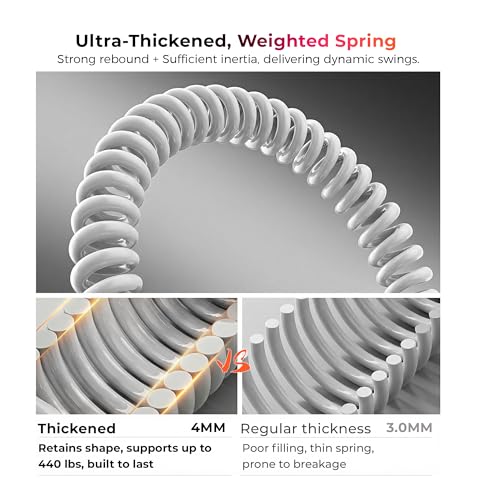 2026 Adjustable Cordless Battle Ropes for Home Gym - Heavy Duty Portable Ropeless Training Rope with Variable Resistance, Low-Impact Workout Equipment for Men and Women,Grey