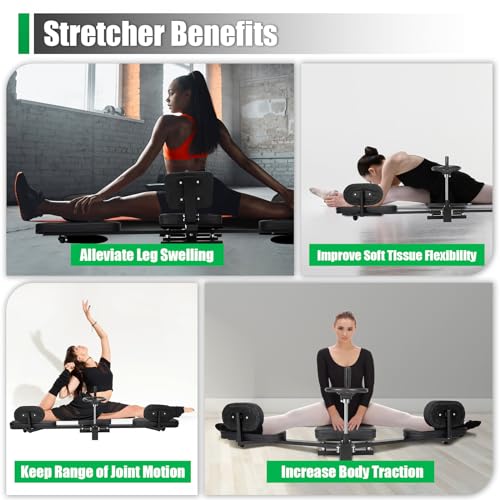 Leg Stretcher, Heavy Leg Stretcher Leg Split Machine for Flexibility Stretching Equipment Fitness Equipment, Fitness Beauty, Ballet, Yoga, Leg Stretcher Stretching Machine Split Leg Training