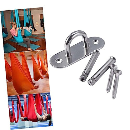 VANZACK 2pcs Fan Stand Ceiling Mount for Gymnastic Rings for Yoga Trainer Bracket for Yoga Gymnastics Ring Fixed