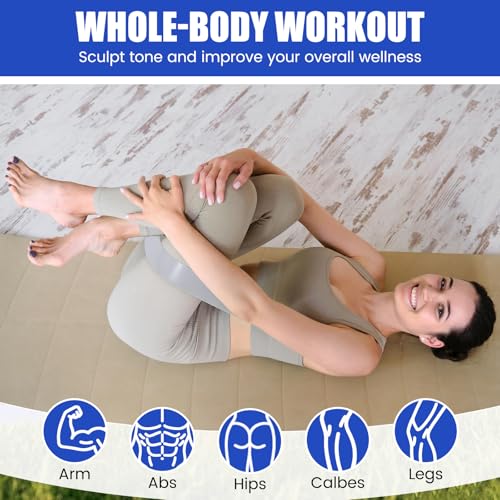 30 Pcs Core Sliders and Resistance Bands Exercise Glider Discs Gifts 40 Lbs Resistance Loop Exercise Bands for Group Training Classes Fitness Slider Workout