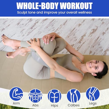 30 Pcs Core Sliders and Resistance Bands Exercise Glider Discs Gifts 40 Lbs Resistance Loop Exercise Bands for Group Training Classes Fitness Slider Workout