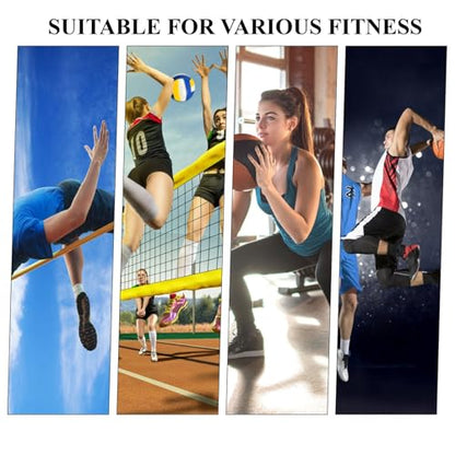 Vertical Jump Trainer, Resistance Bands Set for Leg and Thigh, Strength Agility Power Exercise Basketball Volleyball Football Tennis Training Equipment