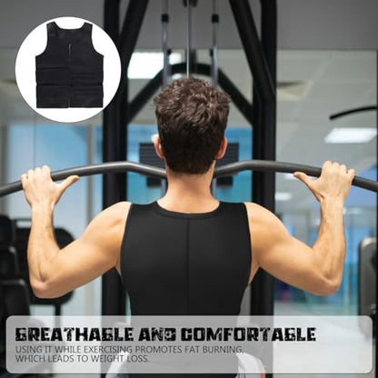 Men's Double Blet Fitness Vest - size: Medium