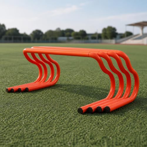 Agility Training Equipment Set, Football Speed Training Kit, Soccer Cones & Agility Hurdles,