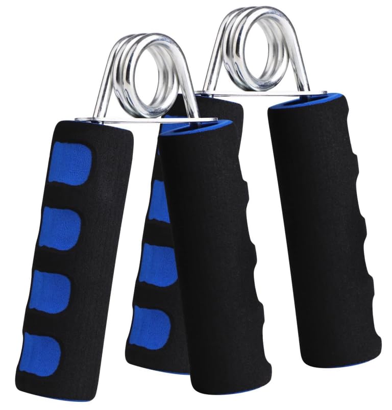 2 Pcs Soft Foam Hand Exerciser，Strengthen Hand Grip Exerciser for Quickly Increasing Wrist Forearm and Finger Strength