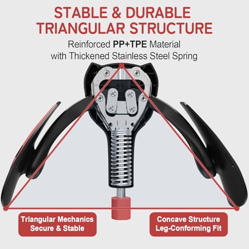Pelvic Floor Exercise Devices 77 lb Adjustable Kegel Inner Thigh Exerciser and Hip Trainer Workout Equipment for Home Postpartum Recovery Women Men, with Band