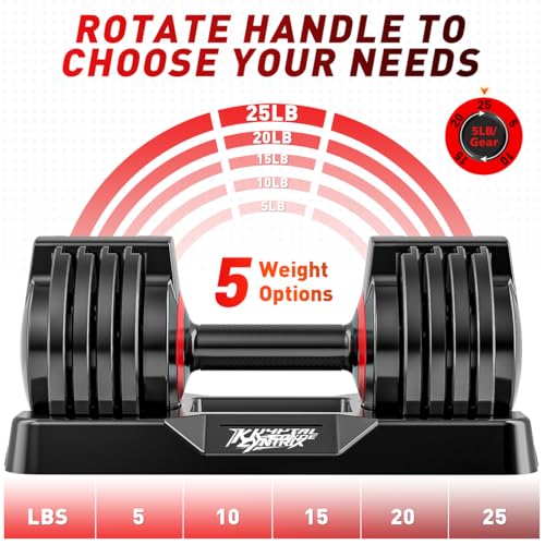 Adjustable Dumbbell Set of 2, 110lbs/50lbs Free Weights Dumbbell Set, 5-in-1/10-in-1 Quick-Lock Hand Weights, 25lbs/55lbs Pair with Anti-Slip Texture Handle, Weight Set For Home Gym Suit both Men and Women