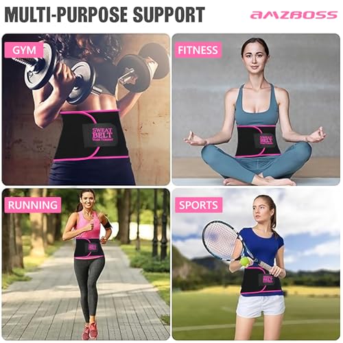 Waist Trainer for Women Lower Belly Fat, Waist Sweat Band for Women, Belly Band Sweat Belt, Stomach Wrap, Body Shaper