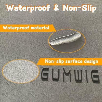Under Desk Elliptical Equipment Mat, Electric Leg Foot Exerciser Machine Mat while Sitting for Seniors, Anti-slip and Lightweight Ellipse Rubber Matt to Protect Concrete, Hardwood Floors,Carpet, Large - size: Large