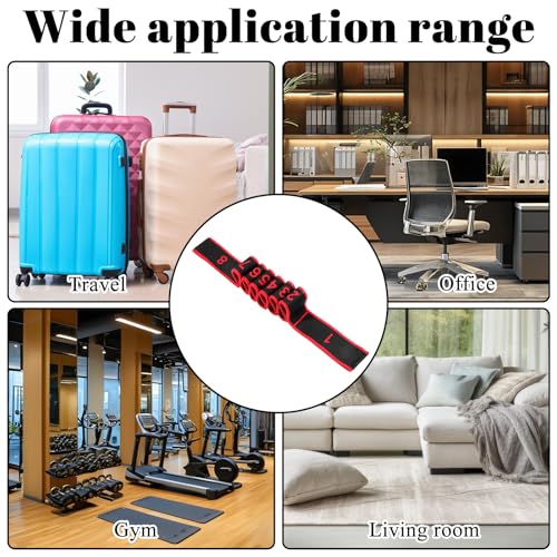 8-Section Exercise Band Pedal Resistance Band Fitness Resistance Bands for Stretching and Yoga with Handle Number Yoga Straps Adjustable Leg Stretcher Bands for Full Body Shaping Elastic Training