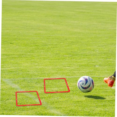 Multi-Function Agility Rings 6pcs Set Soccer Training Equipment Speed Agility Training Sports Supplies for Boys and Girls