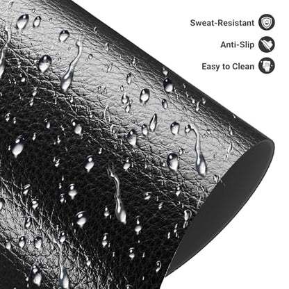 THERUN Home Gym Treadmill Exercise Bike Mat Non-Slip, Workout Mat Thick, Heavy-Duty Floor Mat for Fitness and Yoga, 2 Size Options - size: 78*35.5*0.23 inch
