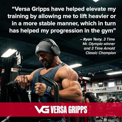 Versa Gripps Pro, Made in USA, Wrist Straps for Weightlifting Alternative, Best Training Accessory