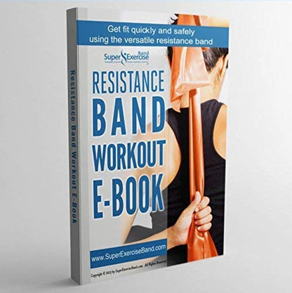 Resistance Band for Working Out | Super Exercise Bands 8,16,24 Yard Bulk Rolls |10 Strengths in Light Medium and Heavy Resistance Bands | Latex Free Workout Bands Including App and e-Book - size: 8 Yards, style: Light +