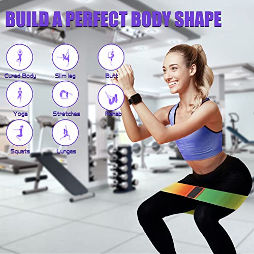 Uten Resistance Bands - color: purple green