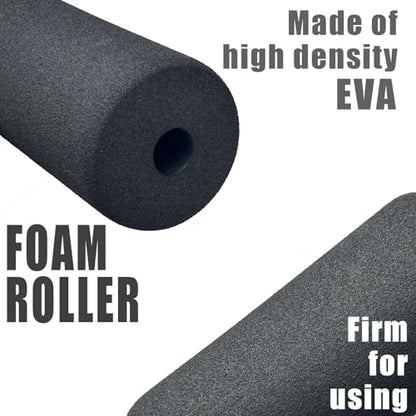 High Density Foam Roller, Replacement Foam Foot Pads for Home Gym Exercise Machines Equipments, Weight Bench Leg Extension Curl Attachment - color: Foam 7''