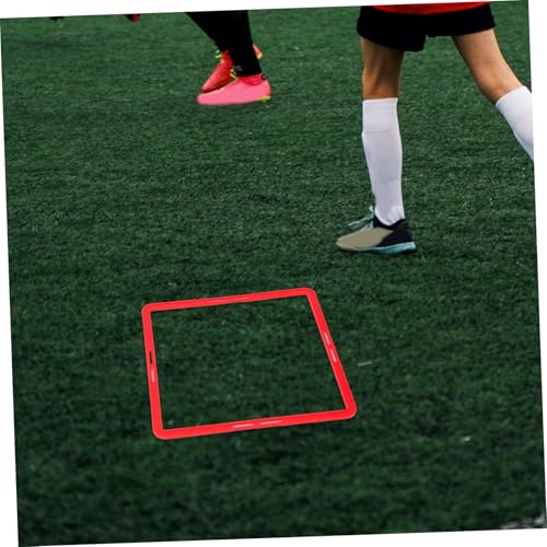 KESYOO 6Pcs Portable Agility Rings for Football and Basketball Training Multi Function Agility Circles for Sports Enhance Coordination and Observation Skills and