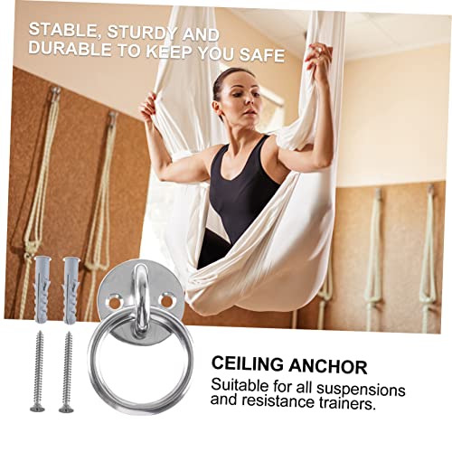 Suspension Trainer Bracket Wall Mount Anchor Durable Ceiling Fixing for Yoga Swings Gymnastic Rings