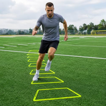 Agility Rings, Speed Training Equipment, Footwork Training System, for Soccer Training