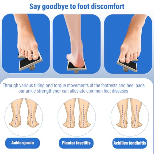 Ankle Strengthener, Ankle Balance Board Blackboard Foot Trainer Foot Strengthener for Injury Tehabilitation Posture Correction Stability Training
