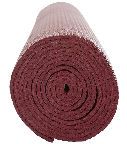 Everyday Yoga Deluxe Mat, Spacious 72"x24" Non-Slip Yoga Mat for Comfortable Home Workouts, 3-5mm Extra Thick