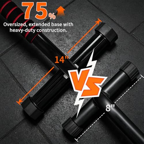 Dip Bars for Home 2 in 1 Strength Training Dip Station for Home Gym,9 Level Adjustable Calisthenics Bars,1200LBS Heavy Duty Dip Stand SPORTING GOODS