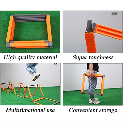 Agility Training Ladder - Speed & Footwork Ladder for Football, Rugby, Boxing, Lacrosse - Home Gym Fitness Equipment for Enhanced Athletic Performance