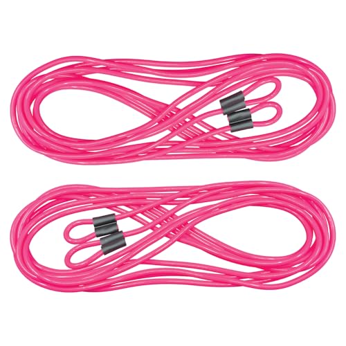 Champion Sports Double Dutch Speed Rope – Durable Vinyl Jump Rope for Fitness & Training, Multiple Lengths - size: 16 Ft (Set of2 Ropes)