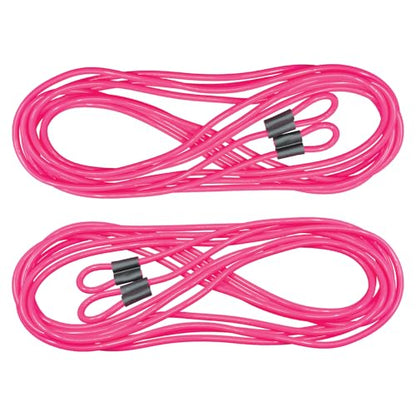 Champion Sports Double Dutch Speed Rope – Durable Vinyl Jump Rope for Fitness & Training, Multiple Lengths - size: 16 Ft (Set of2 Ropes)