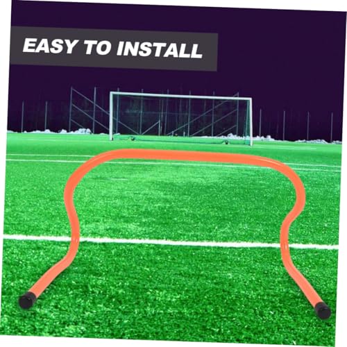 Toyvian 4Pcs Sports Training Hurdles Durable Agility Equipment for Footwork Speed Drills for Track Football and Jumping Training