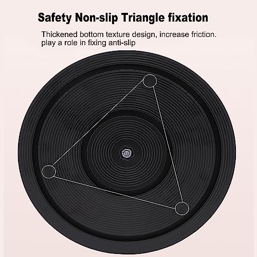 Ab Twist Waist Disc Board,Adjustable Waist Trainer Twisting Disc with Handles,Waist Slimming Balance Rotating Disc with Massage Foot Sole for Slimming Waist Arms Hips and Thighs