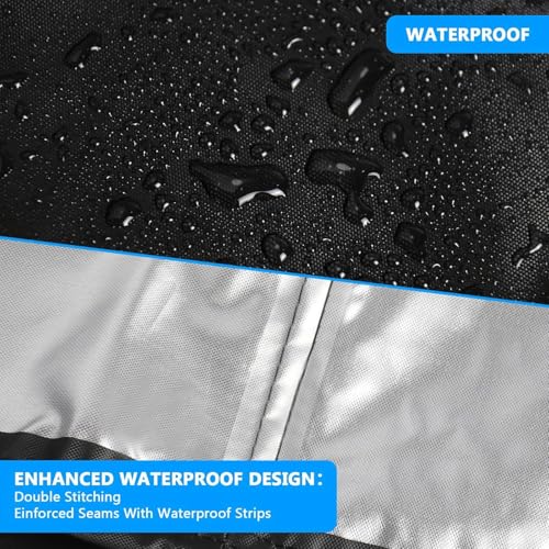 Squat Rack Cover, Waterproof Outdoor Gym Equipment Covers with Zipper for Squat Rack/Weight Lifting Rack/Home Gym Workout Equipment - size: 60''W X 44.5''D X 87''H