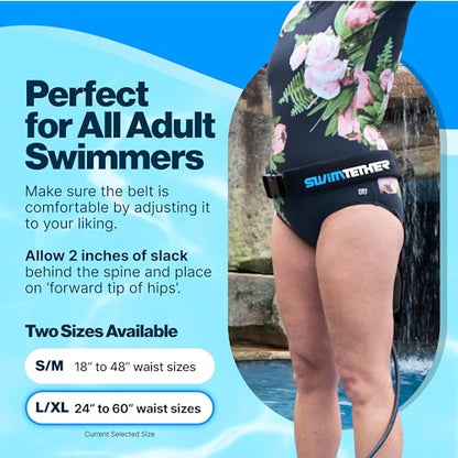 Belt Travel Pack for Stationary Swimming in Pools and Swim Spas