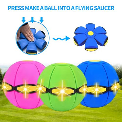 Dog Flying Disc Toy, Flying Saucer Ball for Dogs, Outdoor Games Red+Pink 2PCS - color: Red+Pink