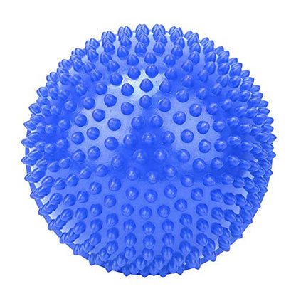 Exercise Balance Training Foot Massage Balls Stress Relief Yoga Massage Ball Semicircle for Relax Nervous Yoga Skills Physical Training Massage Ball(Blue)