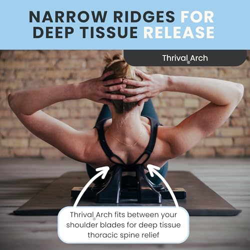 Arch Back Stretcher - Psoas Muscle Release Tool App for Hip Flexor, Back, Glute, Iliacus, and Neck - Spine Decompressor, Trigger Point, and Myofascial Release – Carbon Black
